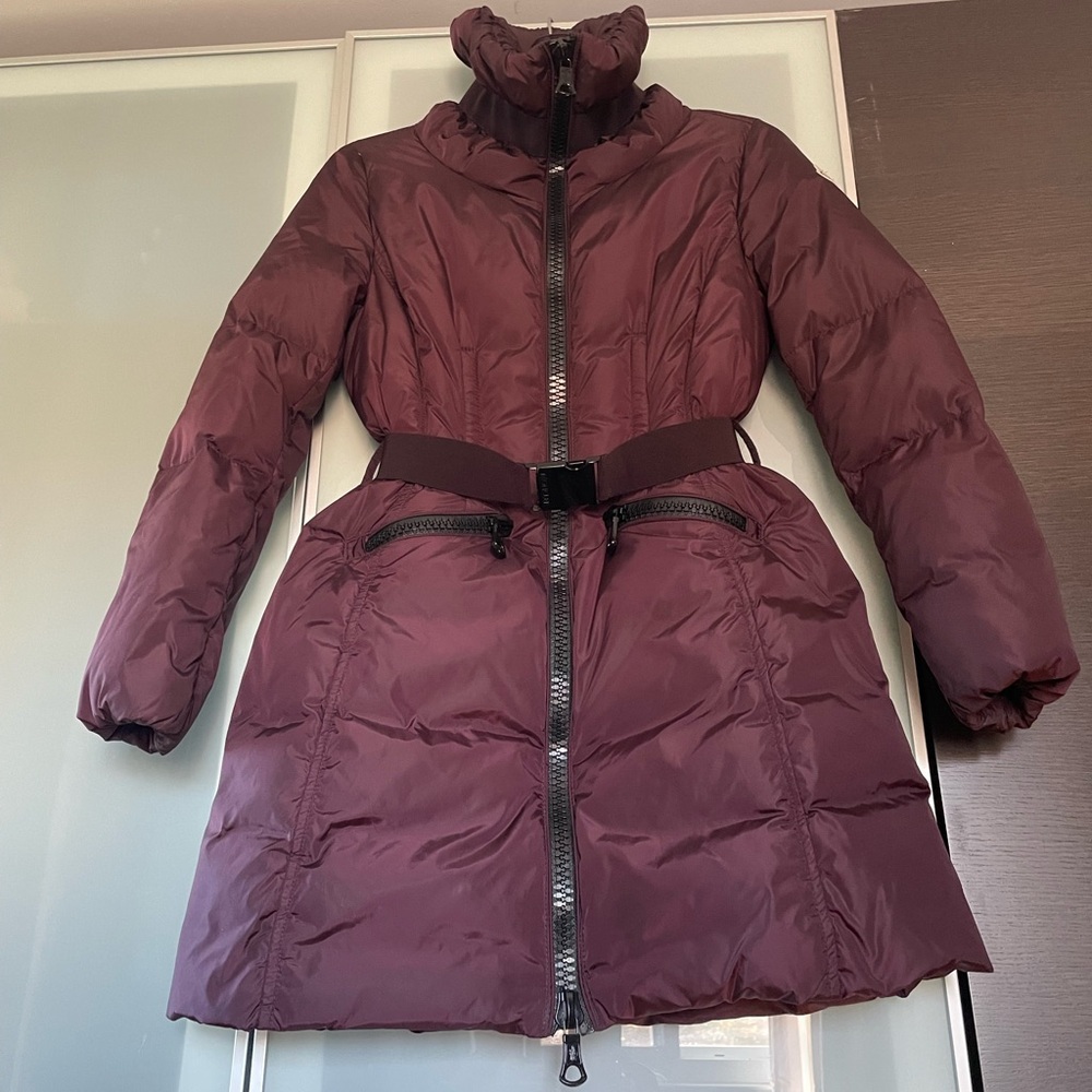 Moncler Long Belted Coat